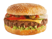 Pizza Cab Düsseldorf-Eller Chili Cheese Burger (scharf) (XXL, 180gr.)