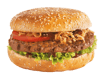 Pizza Cab Hilden Western BBQ Burger (Large, 100gr.)